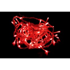 Светодиодная гирлянда Feron CL03 линейная 230V красный c питанием от сети