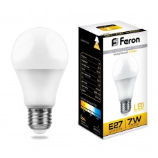 Лампа светодиодная Feron LB-91 Шар E27 7W 2700K