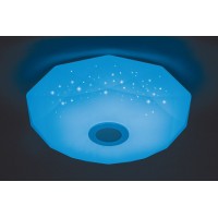 Светодиодный светильник накладной Feron AL569 тарелка 24W RGB белый