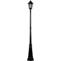 Светильник садово-парковый Feron 6211 столб 100W E27 230V, черный