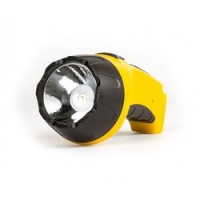Аккумуляторный светодиодный фонарь 1 LED (3 Вт) с прямой зарядкой Smartbuy, желтый (SBF-86-Y)