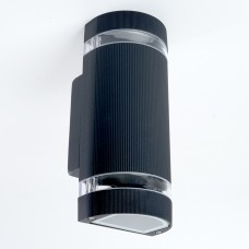 Светильник садово-парковый с клеммой в комплекте, 230V 2*GU10, DH1702, черный