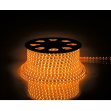 Cветодиодная LED лента Feron LS707, 60SMD(5050)/м 14.4Вт/м 50м IP68 220V желтый