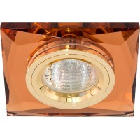 Светильник встраиваемый Feron 8150-2 потолочный MR16 G5.3 коричневый