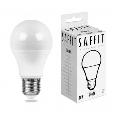 Лампа светодиодная SAFFIT SBA6020 Шар E27 20W 6400K