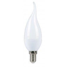 Светодиодная (LED) Свеча на ветру матовая Лампа Smartbuy-C37-05W/3000/E14