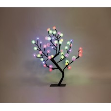 Светодиодное дерево Feron LT020 с RGB LED подсветкой от сети, высота 53 см