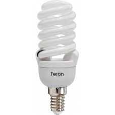 Лампа энергосберегающая Feron ELT29 Спираль E14 20W 6400K