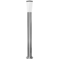 Светильник садово-парковый Feron DH0515, Техно столб, 18W E27 230V, серебро