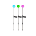 Светильник светодиодный садовый на солнечной батарее Шар Snowball Multicolor RGB «Positive Light»
