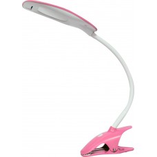 Настольный светодиодный светильник Feron DE1708 5W, розовый