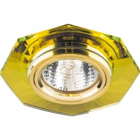 Светильник встраиваемый Feron 8120-2 потолочный MR16 G5.3 желтый