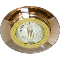 Светильник встраиваемый Feron 8160-2 потолочный MR16 G5.3 коричневый