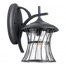 Светильник садово-парковый с клеммой в комплекте, 60W 230V E27 черный, PL520