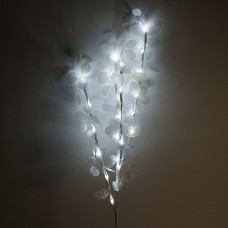Ветка декоративная светодиодная Feron LD219B c белой подсветкой от сети, высота 80 см