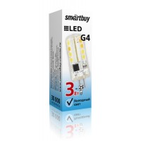 Светодиодная (LED) Лампа Smartbuy-G4-4,5W/3000/G4 (SBL-G4 4_5-30K)