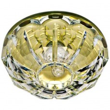 Светильник потолочный, JCD9 35W G9 с прозрачным стеклом, желтый, JD180